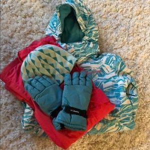 Columbia Bugaboo Girls complete winter set